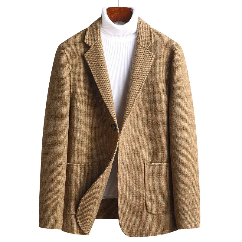 Handmade Double-sided Cloth Suit For Autumn And Winter. Experience warmth and versatility with this reversible fabric su — photo 5