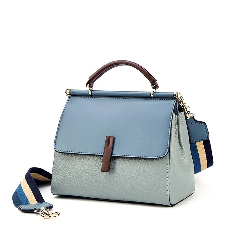 Borsa messenger donna alla moda, borsa a tracolla elegante. Perfetta per l'uso quotidiano, offre spazio e stile per la vita moderna. — foto 5