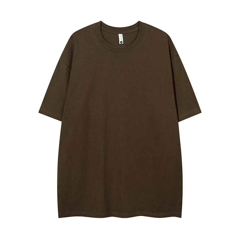 Men's solid color loose-fitting versatile summer top, comfortable and stylish, perfect for warm weather, ideal for casua — photo 2