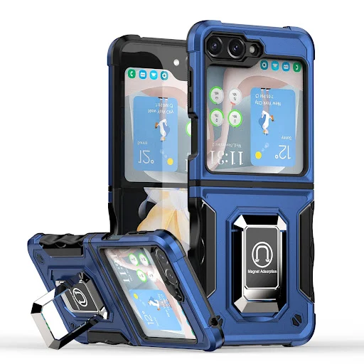Title 5, Funda para teléfono con soporte magnético Army ...