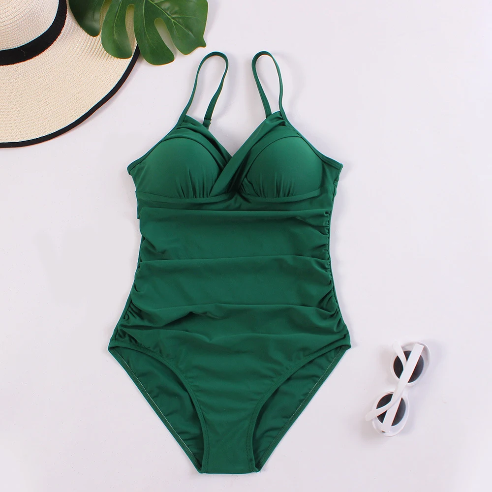 Title 6, Swimsuit Solid Color Hard Bag Cross Multi-color...