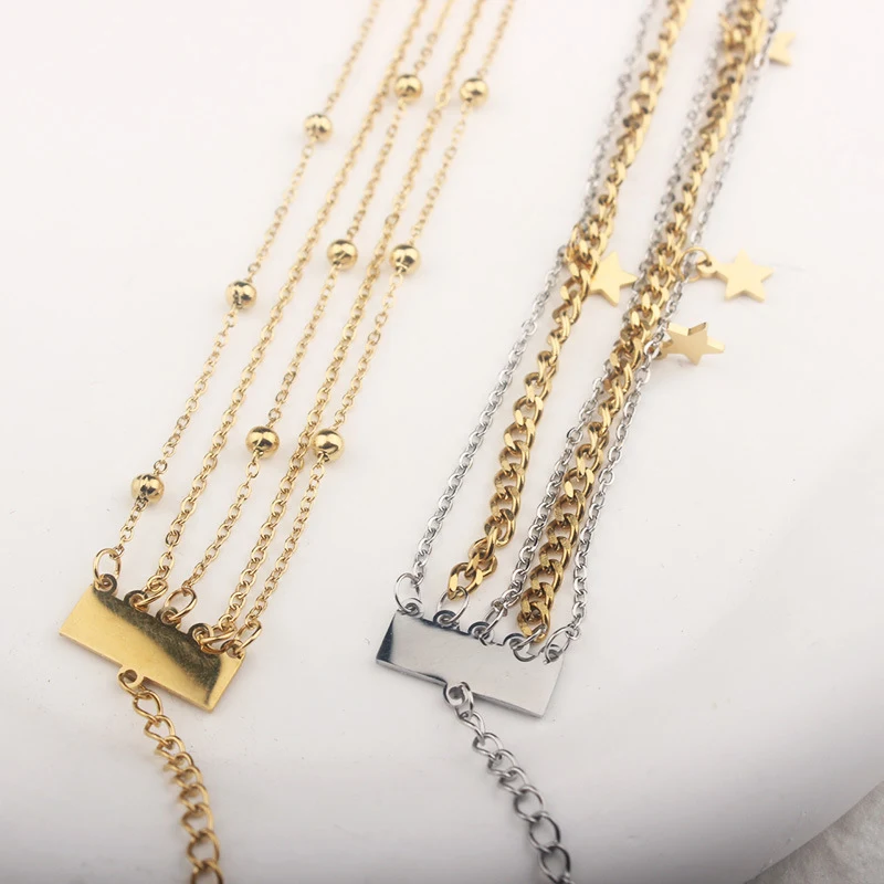 Pulseira de joia romântica com design de coração pentagrama dourado e grão contrastante, perfeita para um toque especial e elegante. — foto 12