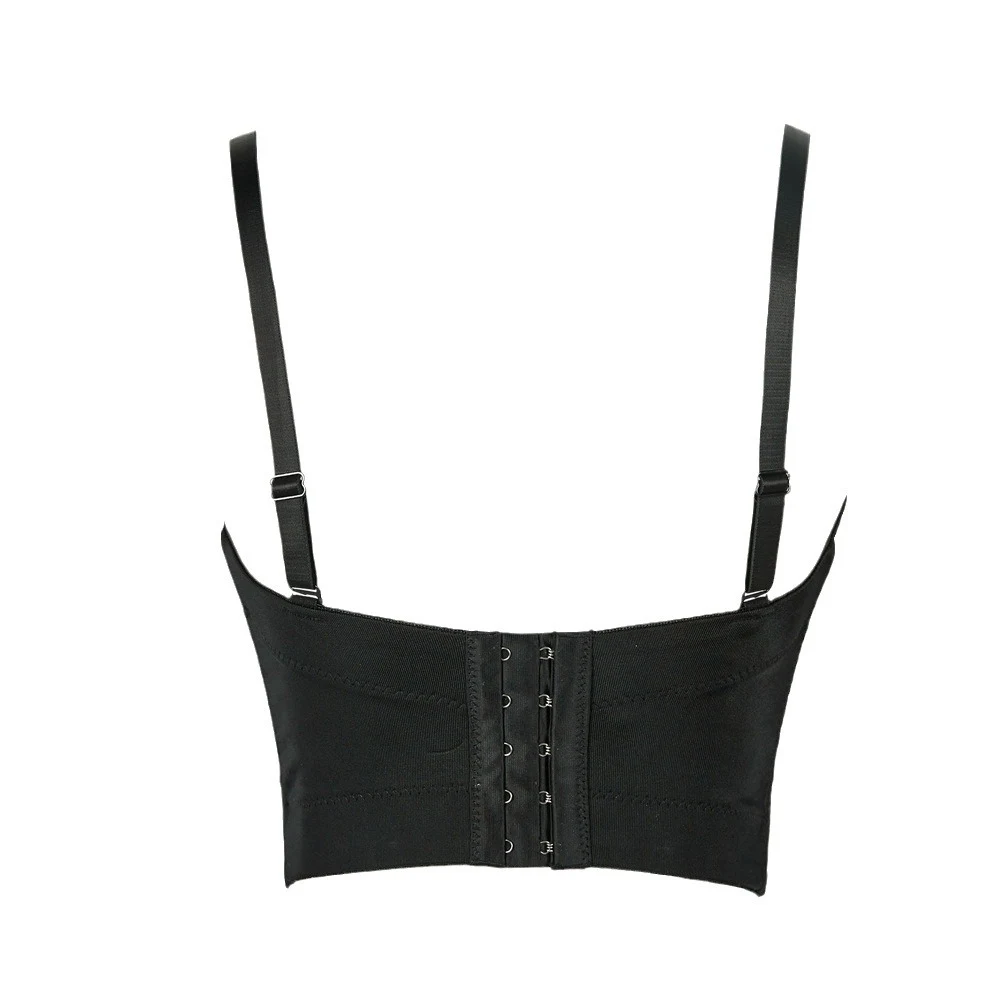 Steel Ring Detachable Shoulder Strap Tube Top offers versatile style and comfort. Perfect for any occasion, easy to wear — photo 2