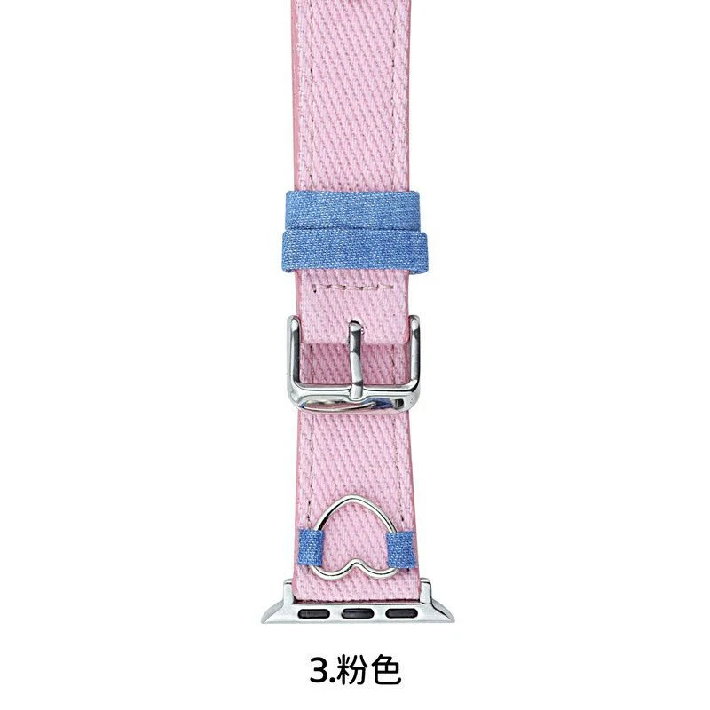 Herzschnallen-Canvas-Denim-Gürtel für Damen, stilvolles Accessoire für Jeans und Freizeithosen. Bequem und langlebig, ideal für den Alltag. — foto 6