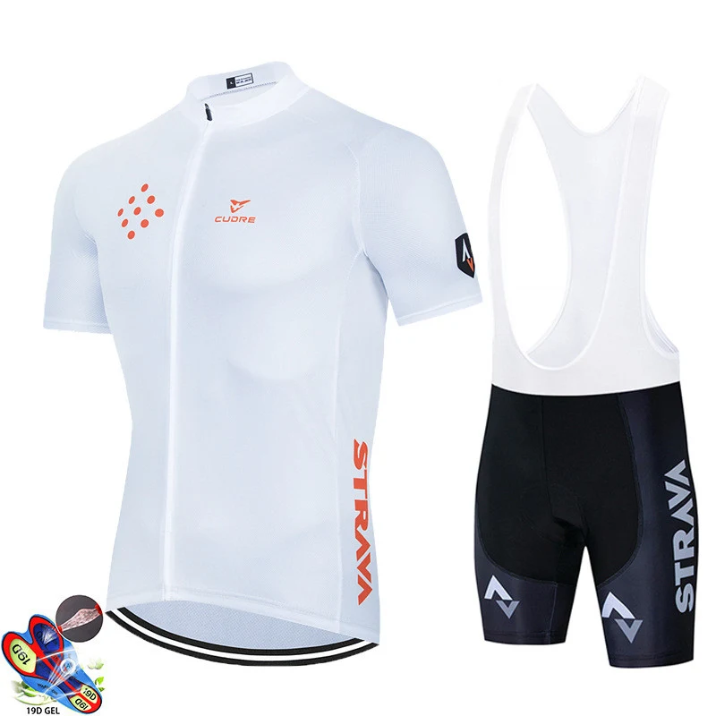Cycling Suit Short-Sleeved Suit Men'S Summer Mountain Road Bike Cycling Suit Top — photo 4