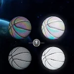 Bola de basquete fluorescente brilhante, perfeita para jogos noturnos. Divirta-se jogando basquete mesmo no escuro. Ilumine suas noites de esporte! — foto 1