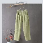 Women's Cotton and Linen Casual Pants Breathable and comfortable Perfect for everyday wear and summer Relaxed fit and ve — photo 12
