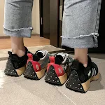 Tênis Feminino Esportivo com Sola Grossa Versátil. Sapatos Daddy Shoes para Mulheres. Conforto e Estilo para Todas as Ocasiões. — foto 5