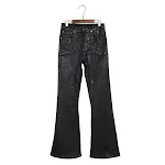 Wax Surface Coating Brush High Street Casual Jeans with Eight-pointed Star Cut and Micro-pull for a stylish and protecte — photo 5