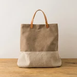 Bolsa mensageiro feminina de ombro único, portátil e grande de tecido. Conforto e praticidade para transportar seus pertences com elegância. — foto 2