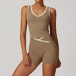 Vest Shorts Cocoa Brown