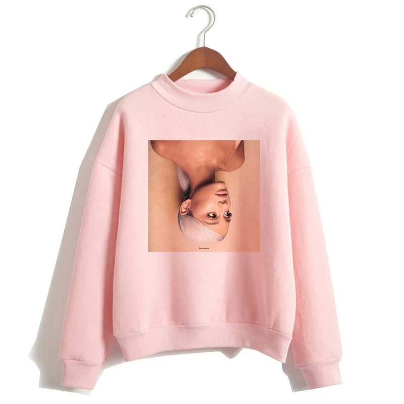 Title 3, Rosa Plus-Samt-Sweatshirt