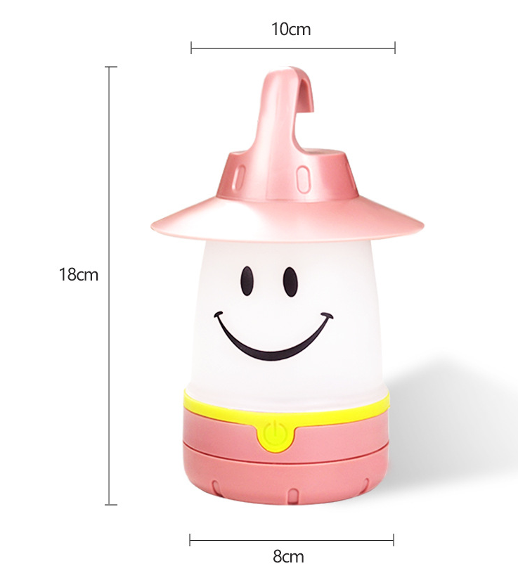 Title 4, LED Smile Wall Lights Lamp for Kids Camping Ten...