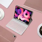 Colorful backlit pink