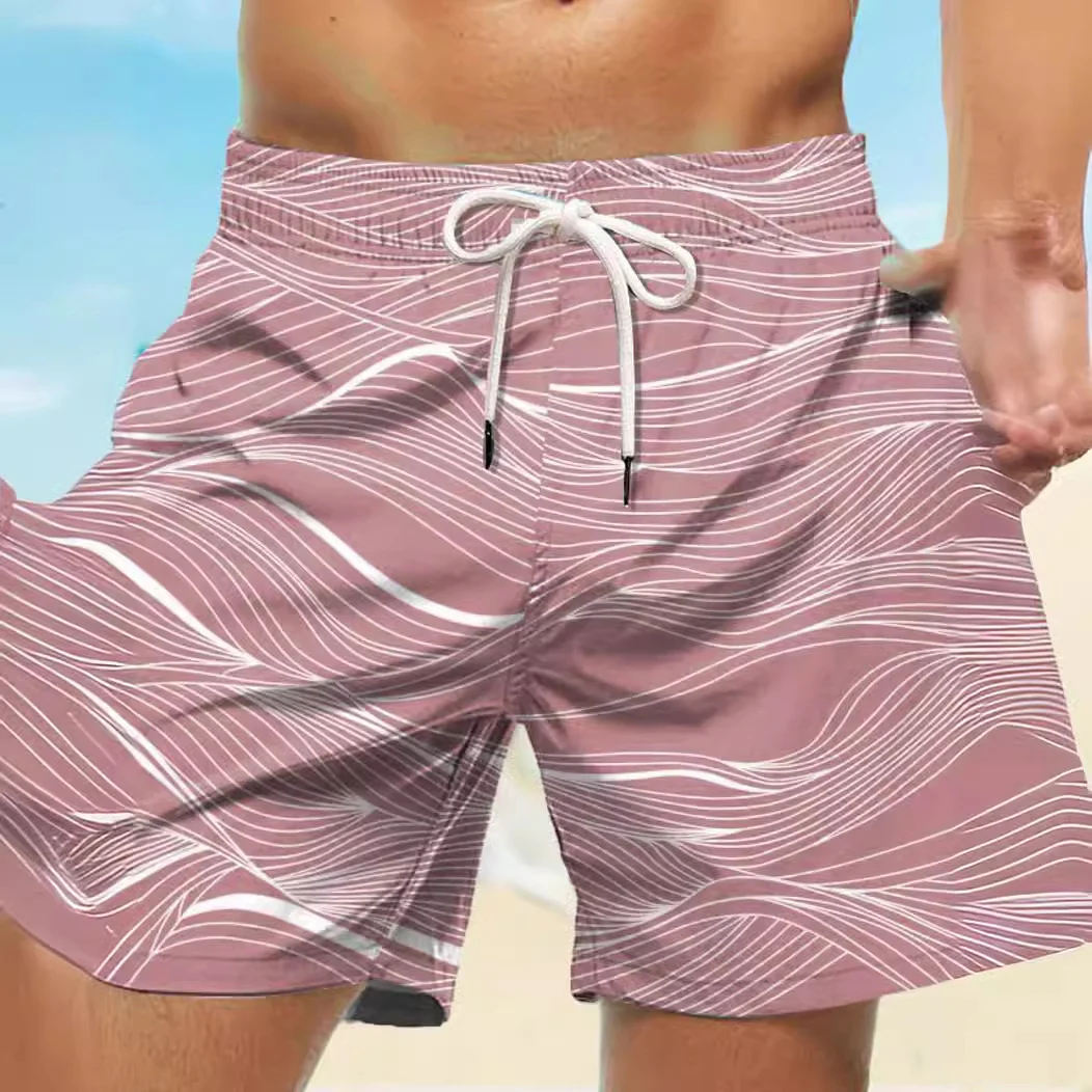 Shorts pour homme style américain, jeunesse et populaire, décontracté. Confortables, idéaux pour le quotidien et pour un look moderne et polyvalent. — photo 3