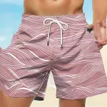 Shorts pour homme style américain, jeunesse et populaire, décontracté. Confortables, idéaux pour le quotidien et pour un look moderne et polyvalent. — photo 3