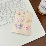 8 Pink Purple Butterfly 4PCs