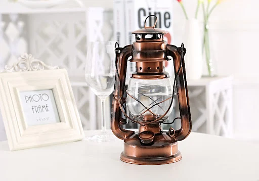 Title 8, Vintage Kerosene Lamp for Camping Equipment, Te...