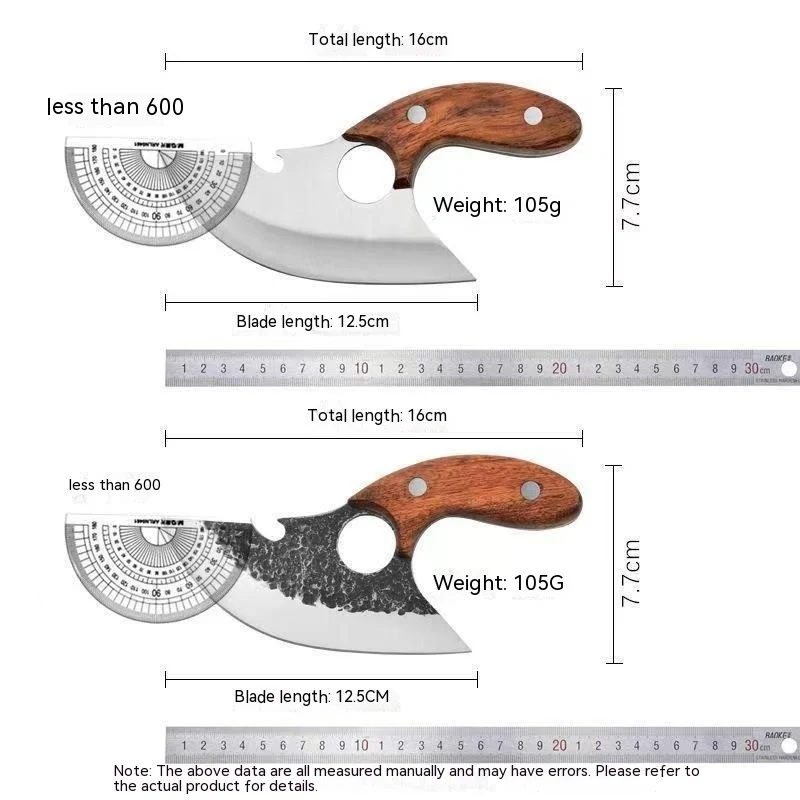 Title 1, Multi Functional Handle Meat Small Curved Knife...