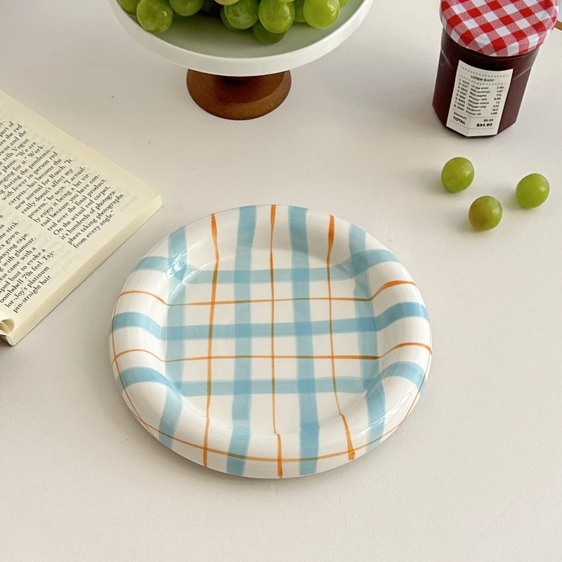 Salad Dish Girl Heart Color Dessert Breakfast Dessert Plate Western Food Fruit Plate Serve salads, desserts, and breakfa — photo 3