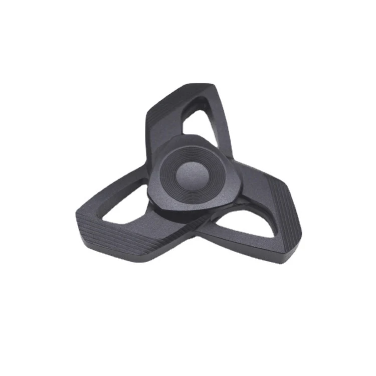 Giratório de Dedo Metal para Descompressão Brinquedo Alivia Estresse e Ansiedade Giroscópio Portátil Reduz Tédio Perfeito para Adultos e Crianças — foto 3
