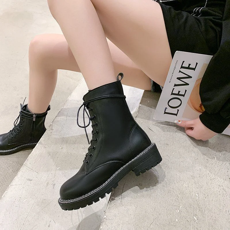 Botas de neve femininas novas de couro genuíno, lã quente, antiderrapantes. Botinhas femininas para tornozelo, ideais para o inverno. — foto 2
