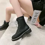Botas de neve femininas novas de couro genuíno, lã quente, antiderrapantes. Botinhas femininas para tornozelo, ideais para o inverno. — foto 2