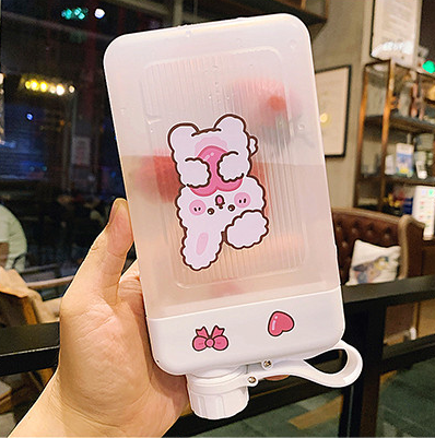 Title 5, Korean version of the simple and square frosted...