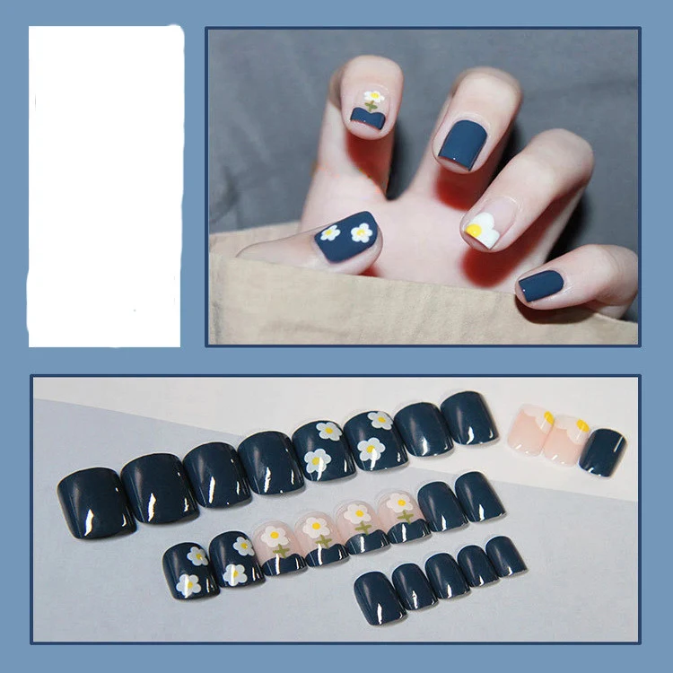Title 5, 24 Peças de Adesivos de Arte para Unhas Destacá...
