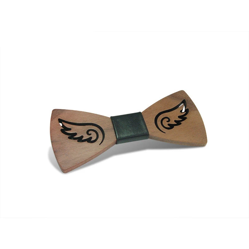 Title 2, Angel Wings Wooden Bow Tie
