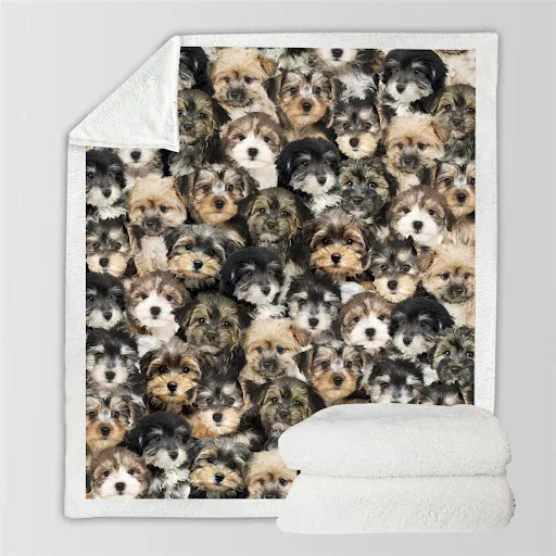 Title 30, New Fashion Pet Dog Printed Flannel Blanket, So...