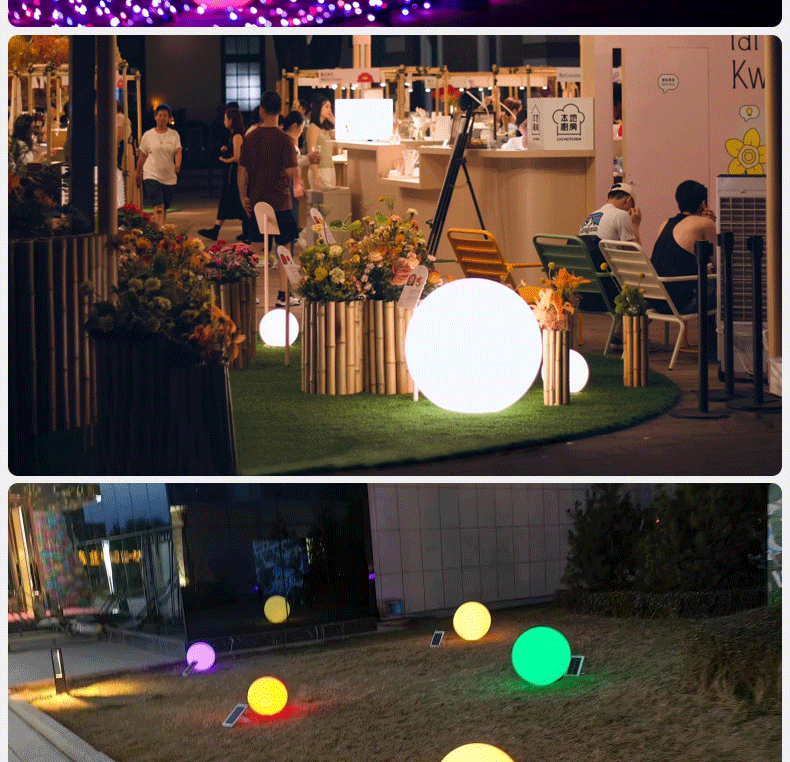 Title 4, Villa Courtyard Landscape Lamp Outdoor Waterpro...