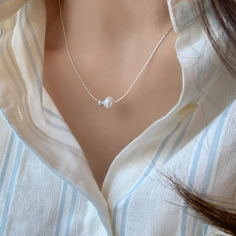 Colar de Camélia de Pérola de Camadas Duplas. Sofisticação e beleza para você. Adicione um toque elegante ao seu look. Perfeito para qualquer evento. — foto 50