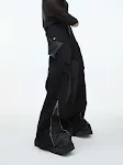 Metal Stitching Loose Straight Casual Pants for ultimate comfort and style. Enjoy a relaxed fit and modern look, perfect — photo 3
