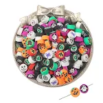 Miçangas de argila polimérica Mixed Color Clouds para criar joias coloridas e personalizadas. Perfeitas para pulseiras e colares. — foto 5