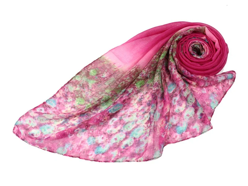 Title 2, Sciarpe in voile di chiffon da donna