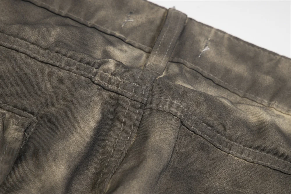 Title 12, Gradient Tie-dye Dirty Tooling Straight-leg Tro...