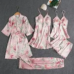 Women's Summer Ice Silk Pajamas with Chest Pad. Experience cool comfort for warm nights. Perfect for a restful sleep. Li — photo 36