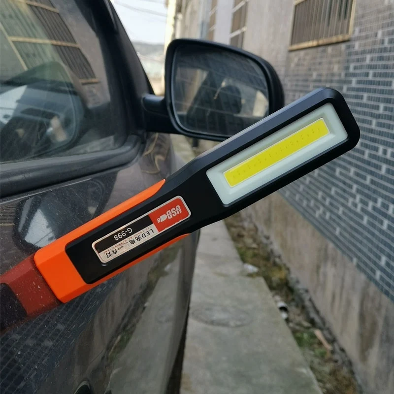 Lanterna de Trabalho LED Super Brilhante para Reparo Automotivo com Imã Luz Forte Iluminação de Reparo de Carro — foto 4