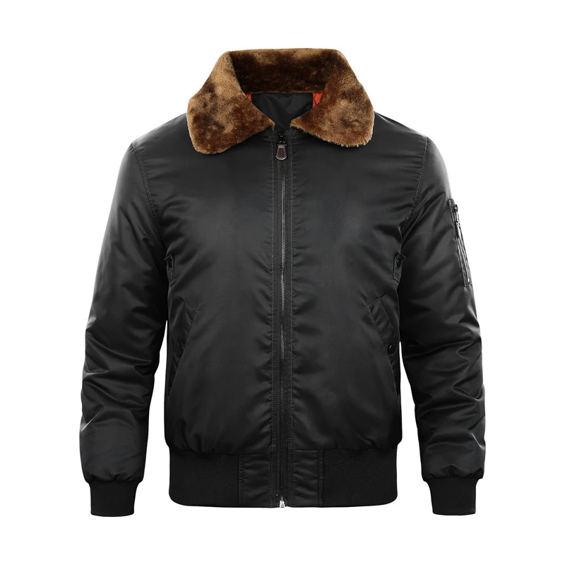 Title 8, Jaqueta Masculina Casual Grossa Estilo Han com ...