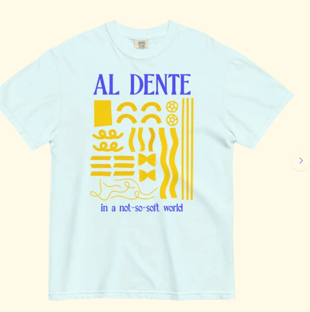 Europees en Amerikaans "I Like Spaghetti" T-shirt met digitale print, casual ronde hals, korte mouwen, ideaal voor dagelijks gebruik. — foto 2