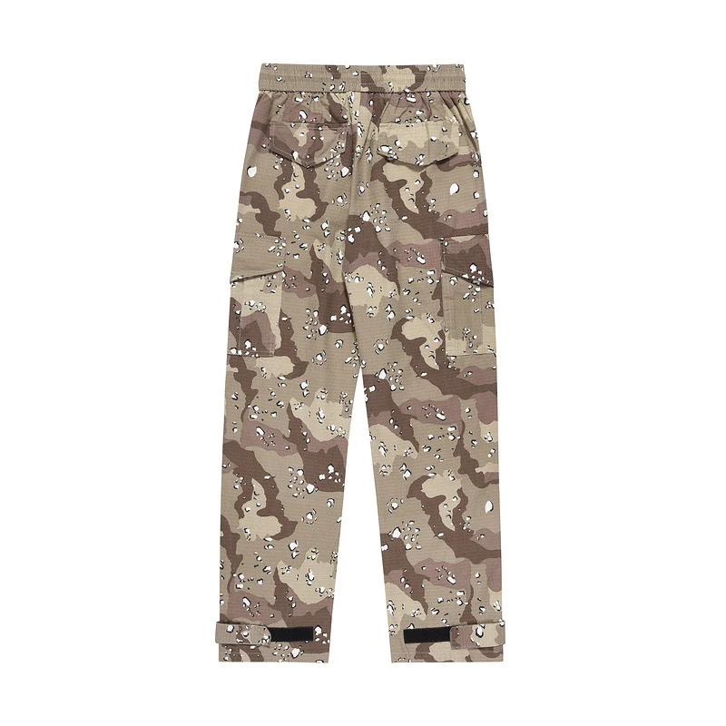 High Street Trendy Brand Desert Camouflage Loose Men's Trousers. Comfortable, stylish, and perfect for a relaxed, modern — photo 1