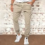 Heren Losse Tapered Casual Broek Comfortabele pasvorm voor dagelijks gebruik Veelzijdige stijl Ideaal voor een relaxte en casual look Modern design — foto 4