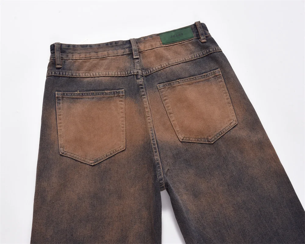 Heren Losse Casual Straight Broek Comfortabele Vrijetijdsbroek Rechte Pasvorm Ideaal voor Dagelijks Gebruik en Ontspanning Stijlvol en Functioneel Ontwerp — foto 9