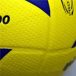 Vôlei No. 5 de Couro com Boa Aderência e Qualidade Premium, Perfeito para Treino e Competição. — foto 2