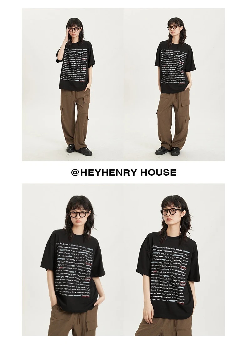 Title 10, Mens 2024 Street Letters Vintage Print Short S...