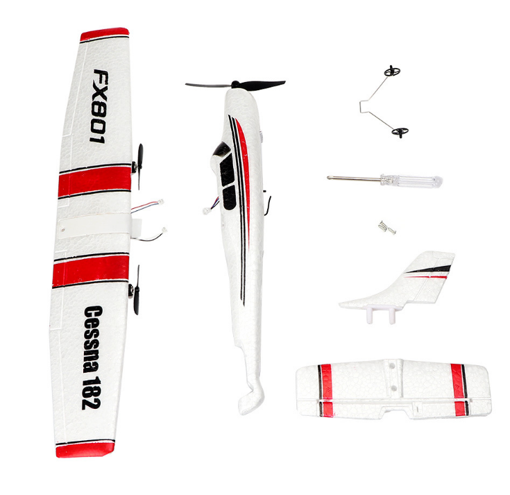 Modelo de Planador com Controle Remoto FX801 Voe e divirta-se Aprenda a pilotar com facilidade Perfeito para iniciantes Experiência de voo emocionante Fácil de usar e controlar — foto 4