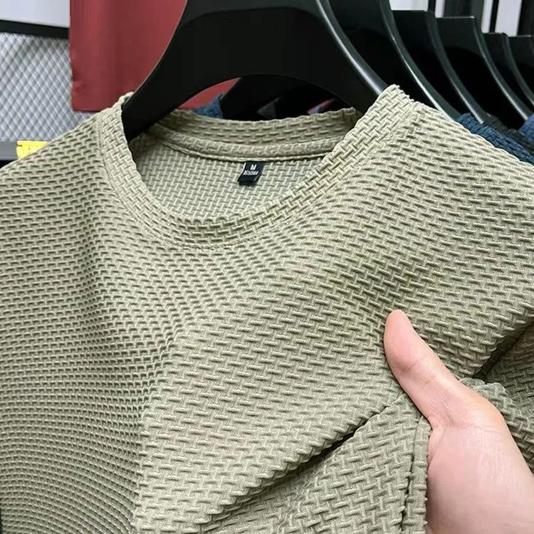 Men's Casual Bamboo Ice Silk Short Sleeved Shirt, Breathable & Lightweight for Summer, Comfortable Fit, Cool and Fresh, — photo 3
