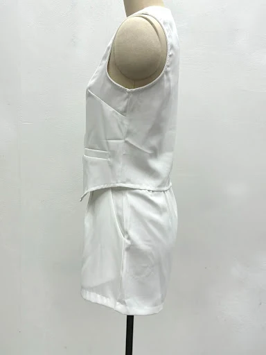 Title 3, Casual Sleeveless Vest & Shorts Suit