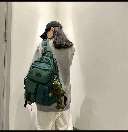 Title 2, Mochila Escolar Japonesa Estilo Mori para Menin...